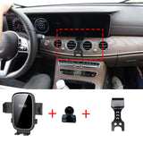 Smart Wireless Charging Phone Holder for Mercedes E Class