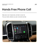 Wireless CarPlay Android Auto Interface for Porsche PCM 3.0