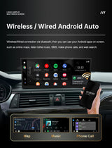 12.3 Inch Wireless CarPlay Display for Audi A6 A7 2011–2018