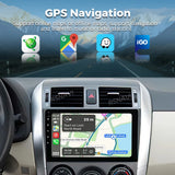 9-Inch 2K QLED Android Head Unit for Toyota Corolla 2007–2013 Android Head Unit RSNAVI