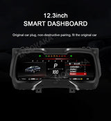Digital Instrument Cluster 12.3 inch for Chevrolet Camaro 2011–2015 Android Head Unit Aotsr