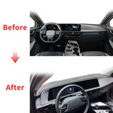Custom Leather Dashboard Cover for Kia EV6 2021–2025 Dashboard Mat OEM