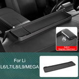 For Li Auto Lixiang L6 L7 L8 L9 MEGA i8 Screen Rear Silicone Storage Box Center Console Dashboard Organizer Tray Accessories