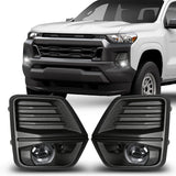 LED Fog Lights & DRL Laser for Chevy Colorado 2023-2025 LED Ambient Light MAGIC COLORM