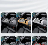 Suede Center Console Gear Shift Panel Protector Car Interior Accessory OEM
