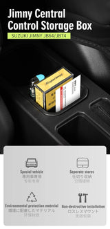 Center Console Organizer for Suzuki Jimny Car Interior Accessory GMUNI