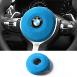 For BMW 1er 2er 3er 5er X1 X2 X3 X4 X5 X6 Steering Wheel Panel Cover Boot Decoration Anti Scratch Car Interior Tuning Accesso