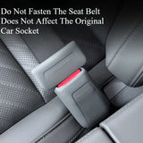 For Zeekr 007 001x Seat Belt Socket Protection Cover Scratch Resistant Silicone Cover Automotive Accessories Car Interior Acc