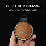 Goatskin Car Key Case Cover For BMW MINI Cooper ONE JCW Clubman Countryman Car Interior Accessory OEM