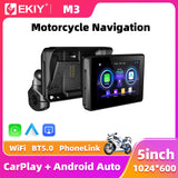Anti-Theft GPS Wireless CarPlay for Universal Moto Android Head Unit EKIY