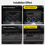 Retro Style 1Din MP3 Car Radio Bluetooth QC3.0 Fast Charge