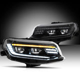 LED Projector Headlights w/Animation for Camaro 2016-2024