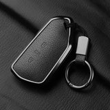 Goatskin Car Key Case Cover for Volkswagen Golf 8 MK8 ID.3 ID.4 Cupra Skoda Octavia A8 SEAT Leon MK4 2020 2021 Formentor Tarraco
