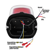 Motorcycle LED Integrated Rear Lamp For Harley Dyna Sportster Touring Softail 12v Tail Brake Sport Lamp Turn Signals Taillights