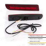 Mitsubishi LED Rear Bumper Light Dynamic Turn Signal 2008-2017 LED Ambient Light MAGIC COLORM