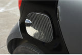 Fuel Tank Cap Carbon Fiber Cover for Smart 453