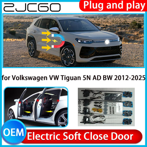 Electric Soft Close Door Kit for Volkswagen Tiguan 2012–2025 Car Interior Accessory ZJCGO