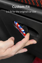 3D Glove Box Handle Sticker for Mini Cooper Aceman Car Interior Accessory GMUNI