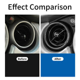 AC Outlet Panel Trim Decor for Mini Cooper R50 R53 Car Interior Accessory GMUNI