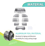 Window Sunshade Heat Insulation for Mitsubishi Pajero Car Interior Accessory HEBE