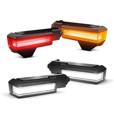 Emark Motorcycle LED Turn Signal Light For BMW F800 R1200GS F650GS Front Indicator Blinker Lamp 12V Led Rear Red Brake Light