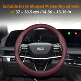 Leather Steering Wheel Cover for Cadillac CTS 2013
