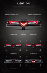 Vland LED Bumper Lights Toyota 86 Subaru BRZ 12-21 Car Interior Accessory Vland