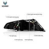 LED Tail Lights Sequential Signal for VW Golf 13-21 Car Interior Accessory Vland
