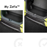 For BYD Dolphin Mini Seagull 2024 2025 2026 Car Rear Guard Plate Trunk Protective ABS Carbon Fiber Cover Interior Accessories