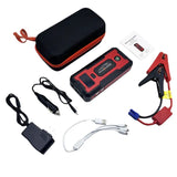 1000A Peak Car Jump Starter, Portable 12V Air Pump Tire Inflator with Power Bank and LED Light
