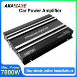 High Power 4 Channel Amplifier for Universal Vehicles Car Interior Accessory AKAMATE Default Title