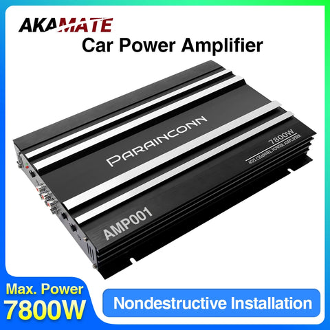 High Power 4 Channel Amplifier for Universal Vehicles Car Interior Accessory AKAMATE Default Title