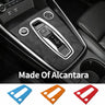 Premium Alcantara Car Center Console Gear Shift Panel Cover for Audi A3 S3 8Y (2020-)