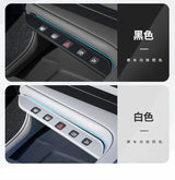 For Zeekr 001 21-25 Car Center Console Button Silicone Pad AC Key Protective Film Scratch-resistant Interior Accessories