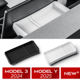 Rear Screen Storage box for Tesla Model Y Launch 2025 and Model 3 Highland 2024 Dashboard bracket Tissue Box Tray ECT Panel D