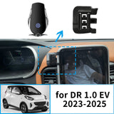 Smart Wireless Charging Phone Holder for DR 1.0 EV 2023–2025 Car Phone Holder CATUSIKI