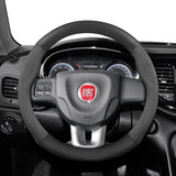 Suede Carbon Fiber Wheel Cover for Fiat