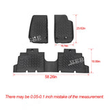 TPE Waterproof Floor Mats & Liner for Jeep Wrangler JK