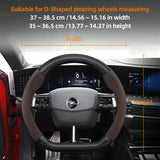 Suede Matte Carbon Fiber Cover for Opel Astra Insignia