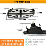 Pair Union Jack LED Fog Lamps for MINI R56-R59