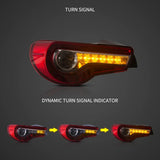 LED Tail Light Assembly for Toyota GT86 BRZ FR-S Tail Light Vland