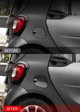 Stylish Fuel Tank Cap Cover for Smart Fortwo Car Interior Accessory OEM