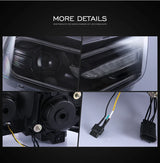 Dual Beam Projector Headlights Signal Dodge Charger
