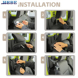 Universal Leather Seat Belt Support for Car Interior Car Interior Accessory HEBE