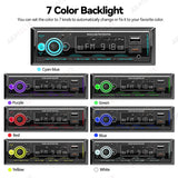 1Din Bluetooth 5.0 MP3 Car Stereo Universal