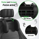Car Headrest Pillow, Thickened Memory Foam Road Pal Headrest, Neck Support Pillow, 180° Adjustable Car Headrest, Travel Car S