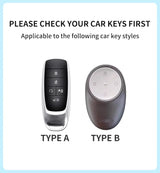 PU Car Key Case Cover for Aion S V Y Lx Gm8 Ga6 Sgs7 Gs5 J14 J16 Leather Car Key Accessory Car Accessory OEM