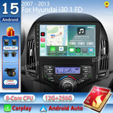 2K QLED Android 15 Multimedia Player for Hyundai i30 2007-2013 Android Head Unit RSNAVI