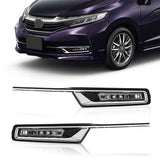 LED White Daytime Running Lights for Honda Fit 2019-2024 LED Ambient Light MAGIC COLORM