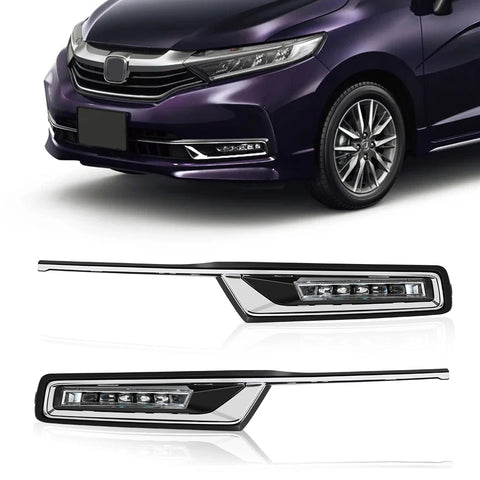 LED White Daytime Running Lights for Honda Fit 2019-2024 LED Ambient Light MAGIC COLORM